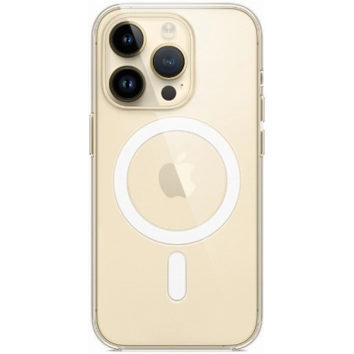Чехол Apple MagSafe для iPhone 14 Pro, поликарбонат, прозрачный